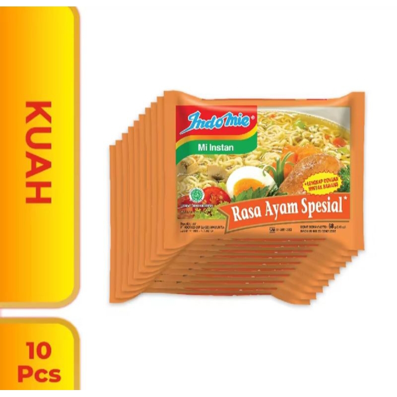 

10 Pcs - Indomie Kuah Ayam Spesial