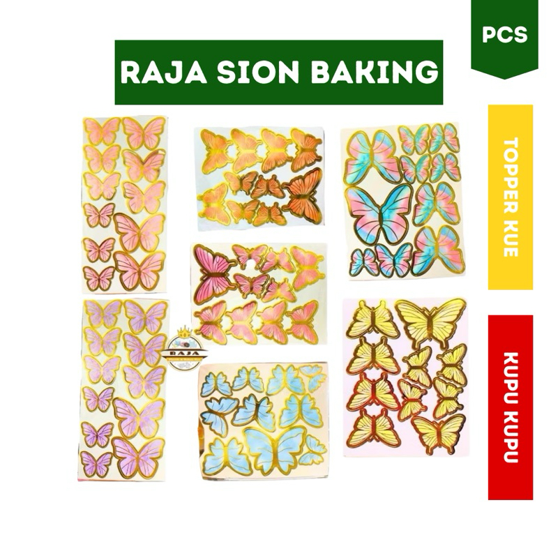 Topper Kupu-Kupu / Topper Butterfly