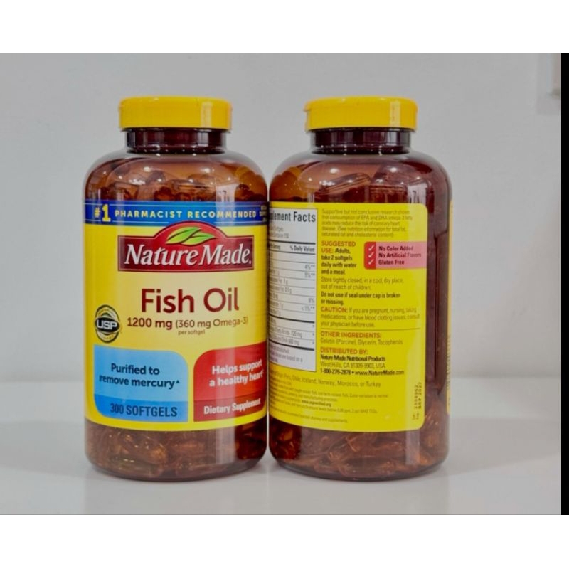 nature made fish oil 1200 mg 360 mg omega 3 300.softgel