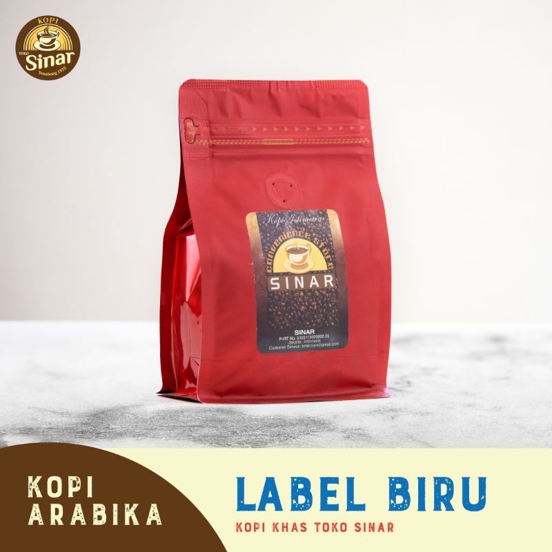 

Kopi Arabika Toko Sinar (Label Biru)