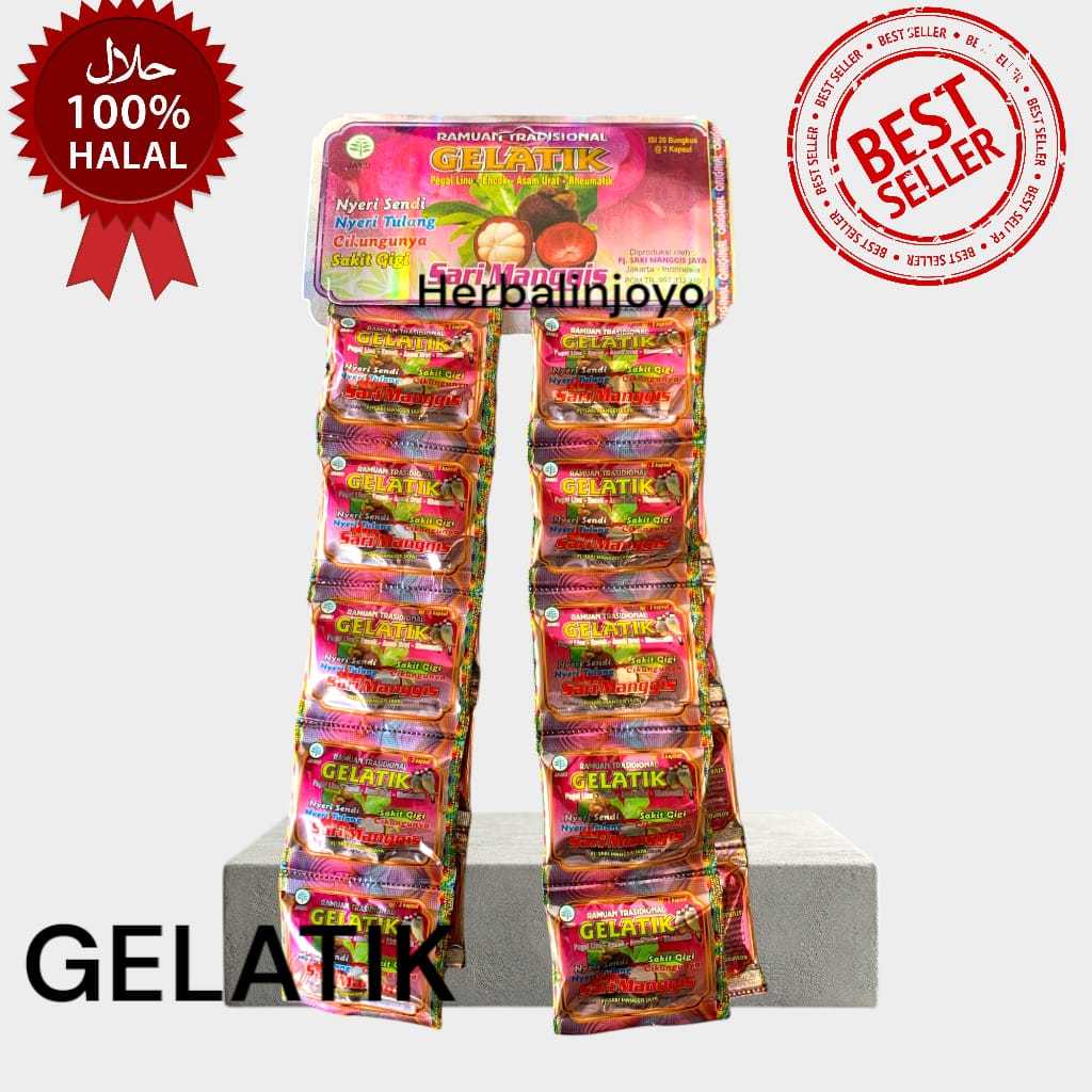 GELATIK SARI MANGGIS KAPSUL ASAM URAT