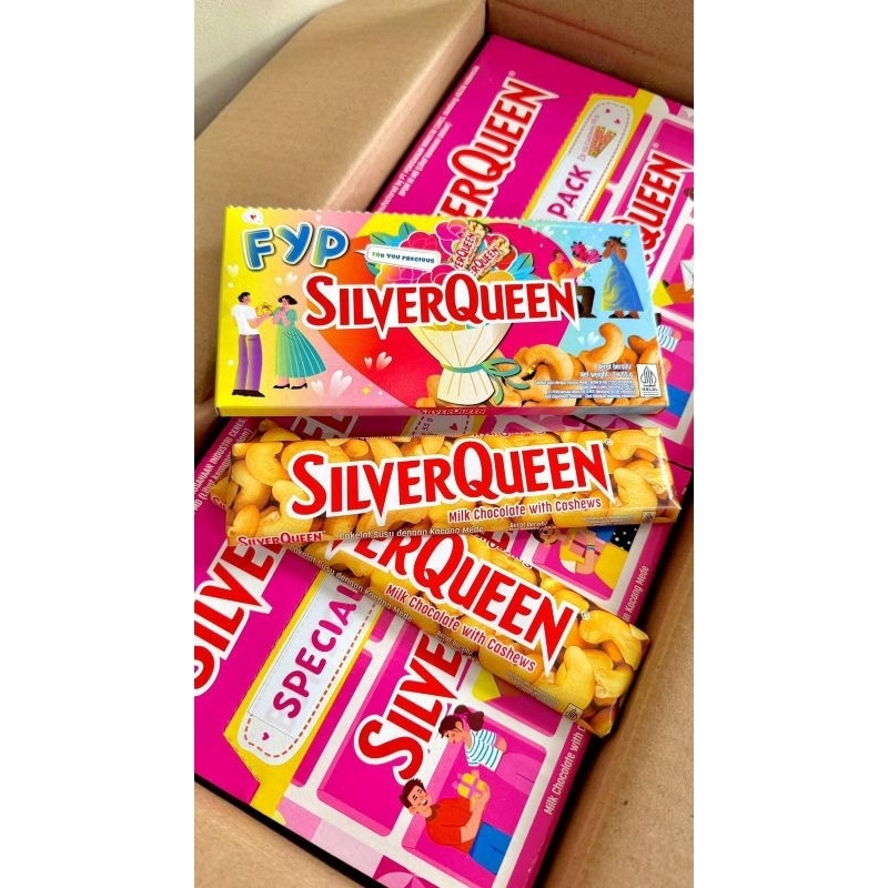 

Silverqueen 75 gr per pak isi 2 pcs