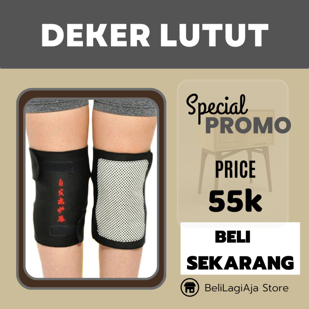 Deker Lutut Kesehatan Knee Support Terapi Dekker Lutut