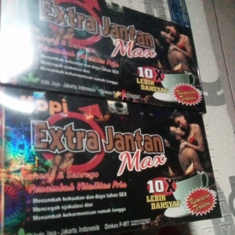 kopi extra jantan max