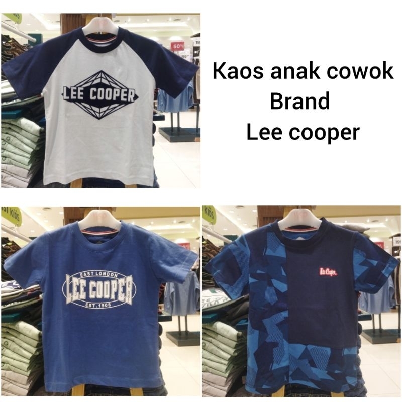 (4-14 tahun) KAOS ANAK COWOK ORIGINAL LEE COOPER