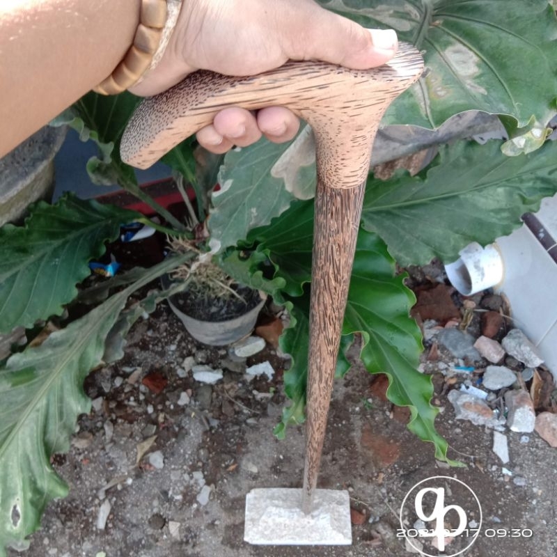 TONGKAT JALAN 1 METER TONGKAT JALAN KAYU LIWUNG