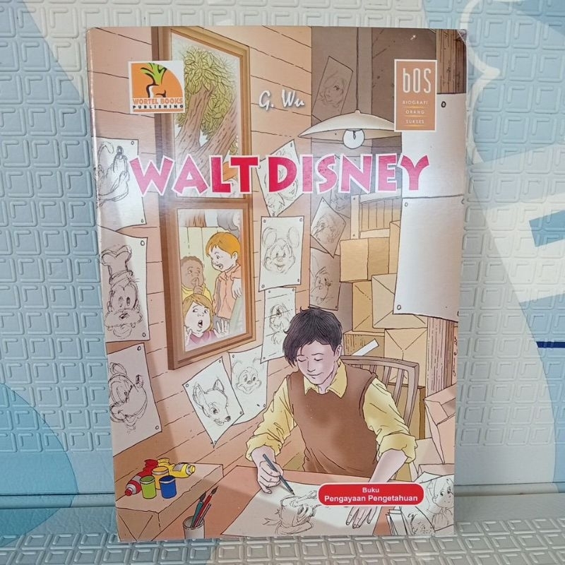 Buku biografi orang sukses Walt Disney
