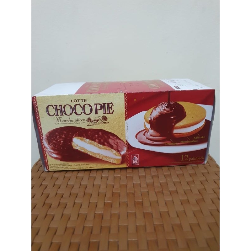 

Lotte Choco Pie Marshmallow 12 pcs X 28 gram