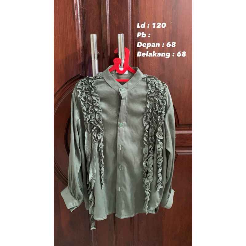 PRELOVED ATASAN HIJAU