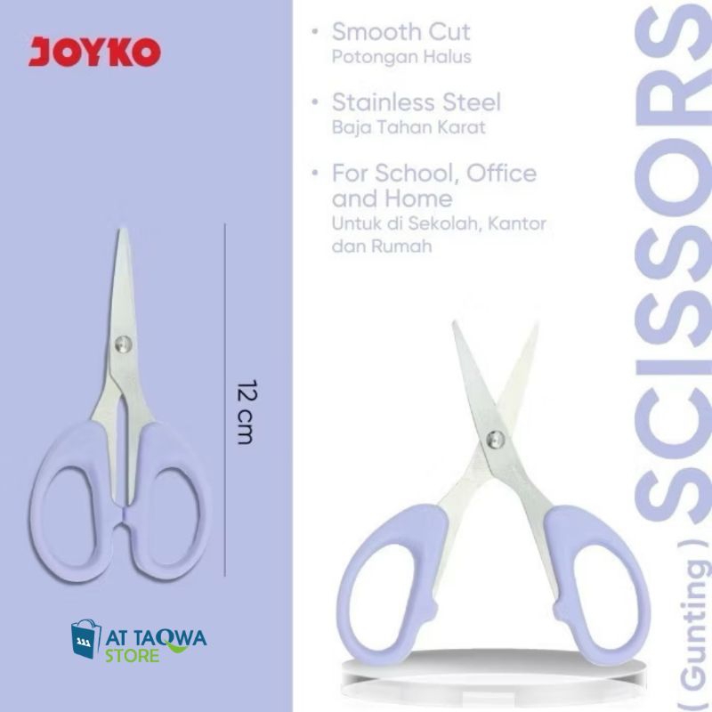 

Gunting Joyko SC-828 PTL Warna Pastel