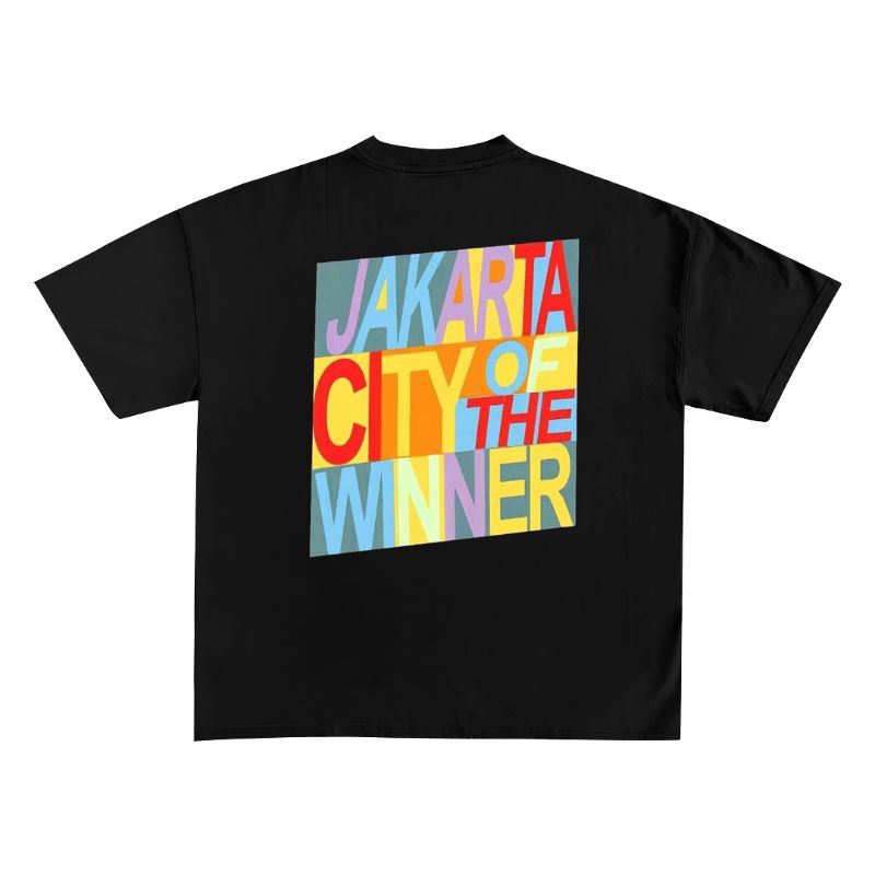 KAOS JAKARTA CITY OF THE WINNER | T-SHIRT FOOTBALL CASUAL | KAOS BAJU PERSIJA PJFC