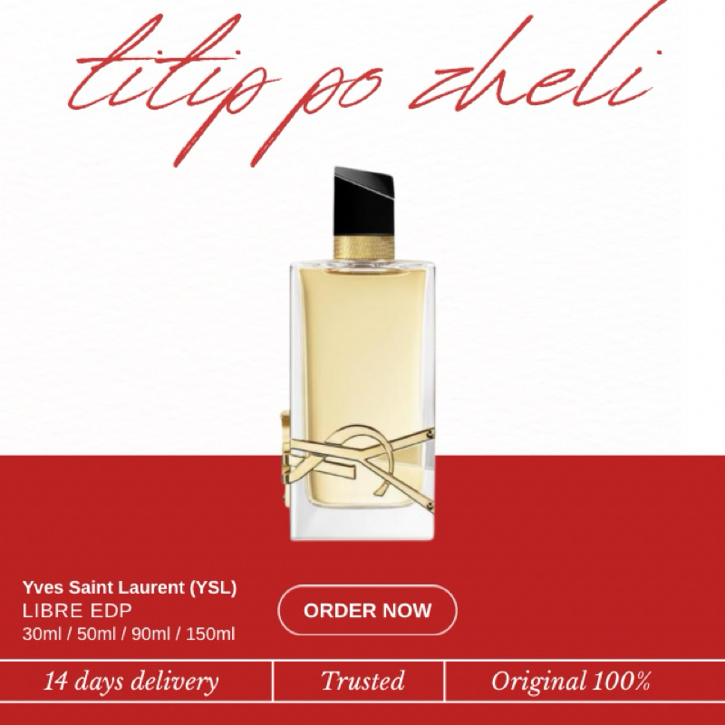 YSL Libre EDP – For Women Original 100%