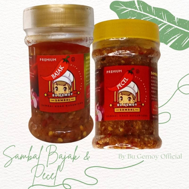 

Sambal Premium Bu Gemoy Original 150 g (Bundling Bajak - Pecel)