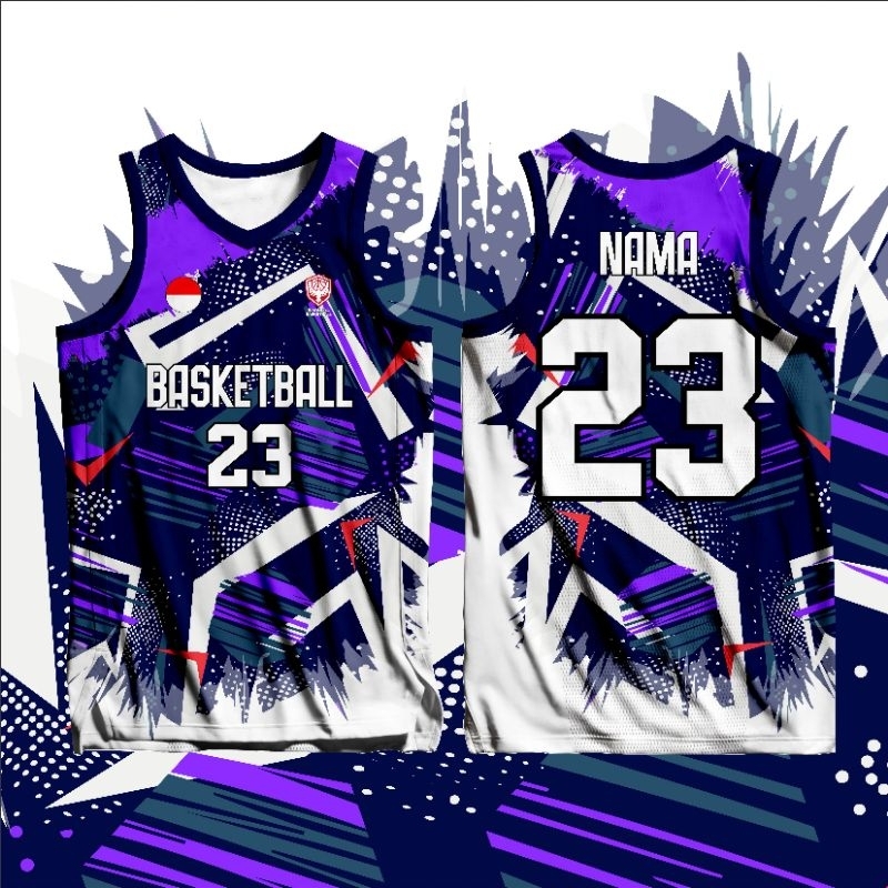 Jersey Basket Custom  – Baju Basket Keren Bahan Dryfit Premium | Bisa Nama & Nomor Sendiri