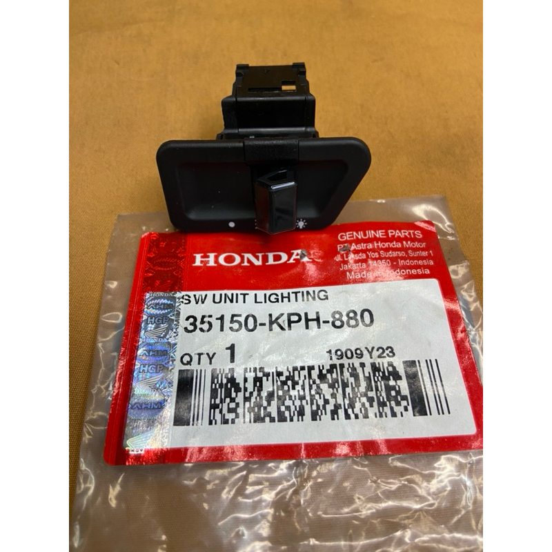 Sakelar Saklar Lampu Depan Honda Kharisma Revo Supra X 125 Vario 110 Lama CW Original