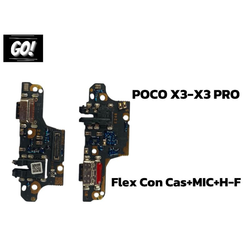 KONEKTOR CAS PCO X3 / X3 PRO / X3 NFC REDMI FLEXIBLE CON CAS ORIGINAL 1:1