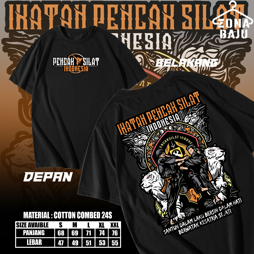 Kaos Pencak Silat IPSI distro Fighter