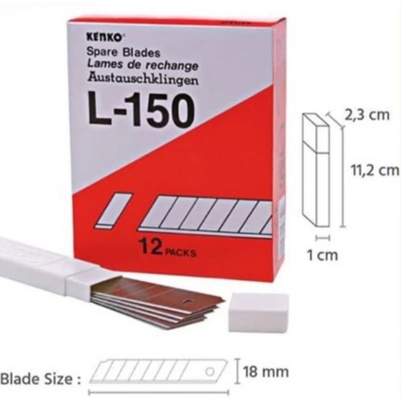 

Cutter Blade / Refill Cutter L-150 kenko(1 Pc)