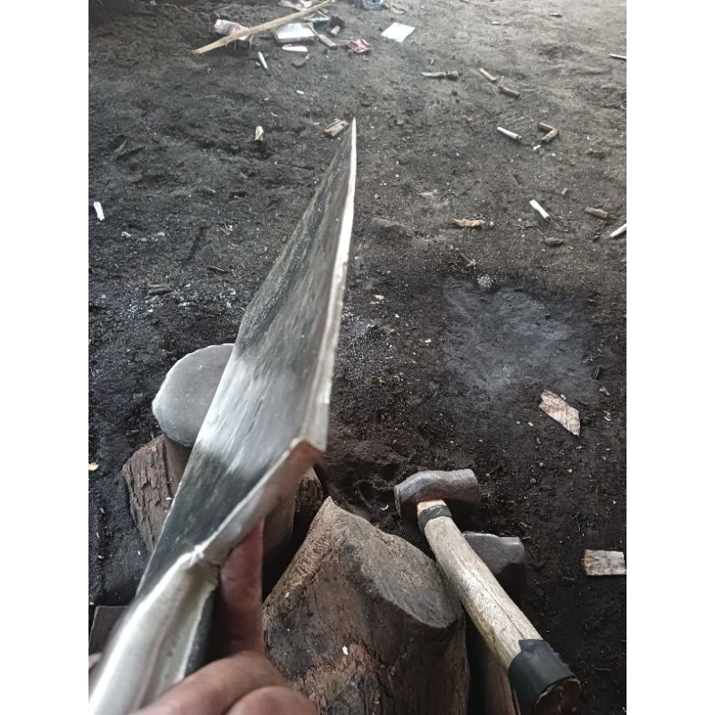 Sekop/Lempak baja isen