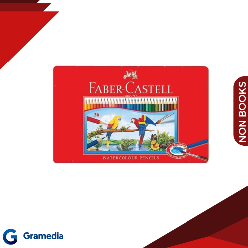 

Gramedia Medan - FABER CASTELL WATER COLOUR TIN CASE 36 115937