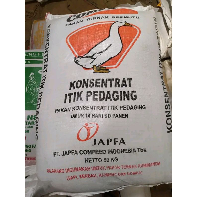 Comfeed konsentrat itik bebek entok ras pedaging