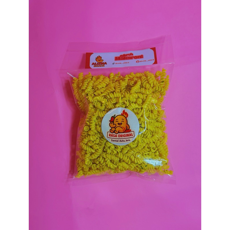 

Alizna Snack - Cemilan Keripik Makaroni Uril Cikruh Kemasan 500gr