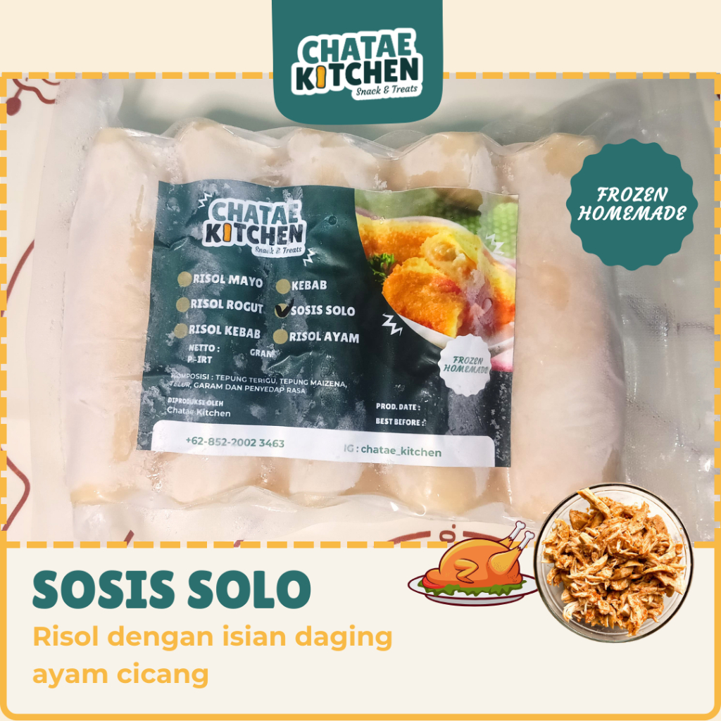 

Sosis Solo Homemade FROZEN HALAL