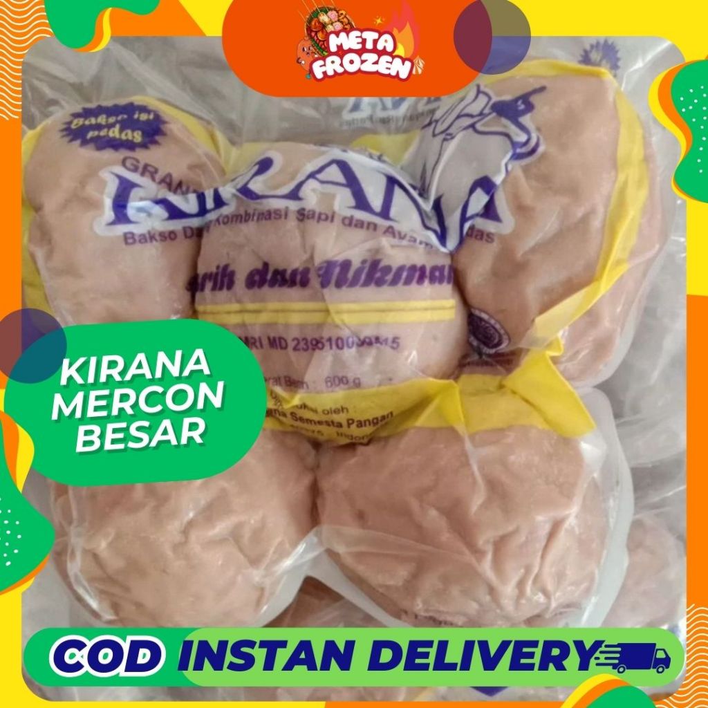 

Kirana Baso Jumbo Isi Mercon – Pedas Nampol, Ukuran Gede Puas Banget!