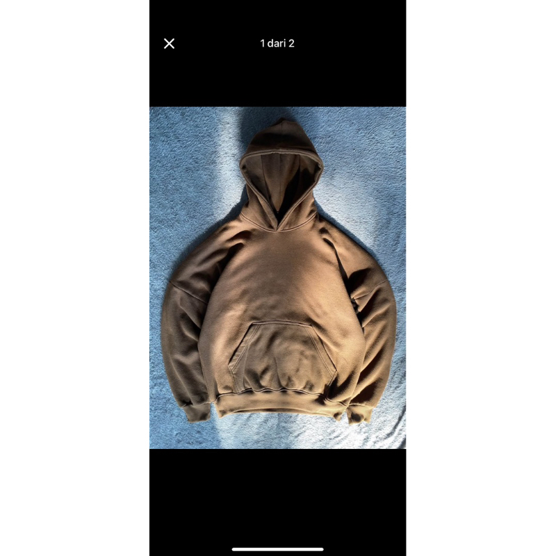 OversizedBoxyHoodieBrown