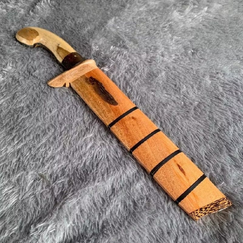 DH_PISAU SEMBELIH SAPI KAMBING BAHAN BAJA PER ASLI PANJANG TOTAL 39cm