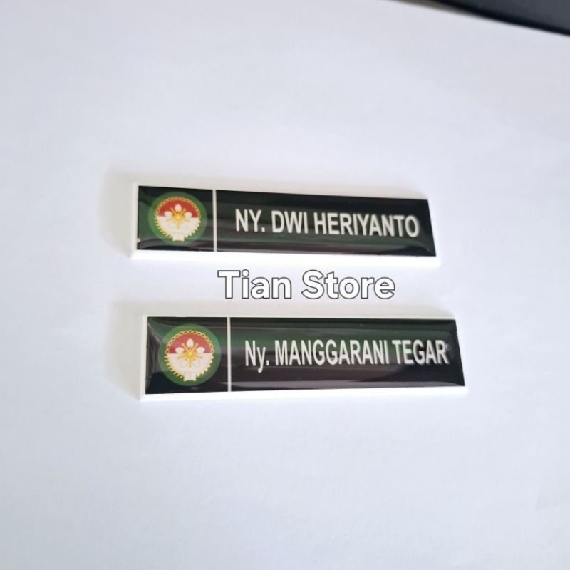 

Papan nama/nametag Darma Wanita viber terbaru