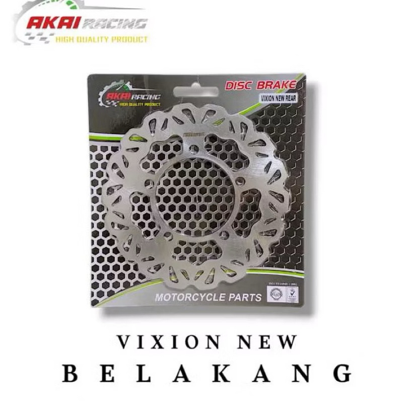 Piringan Cakram Belakang Vixion New Piringan Cakram Variasi Vixion Model Standar 220mm Merk Akai Rac