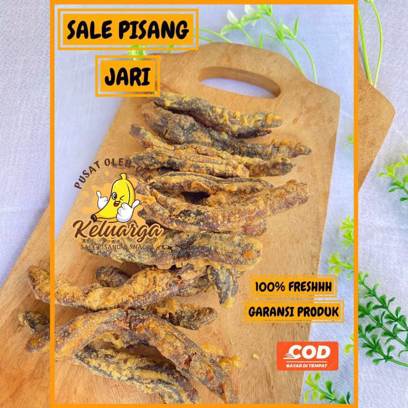 

sale jari 500 pisang madu manis alami goreng gurih
