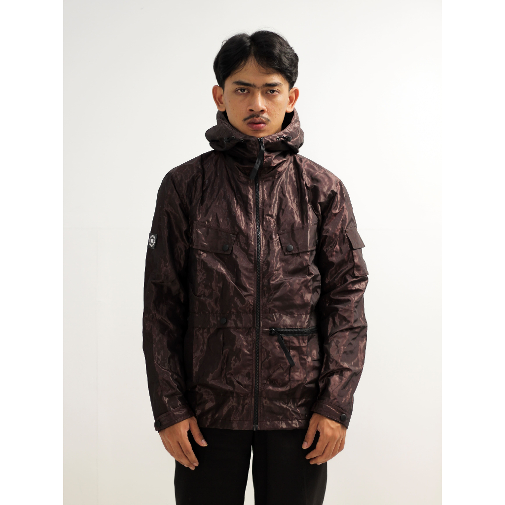 Troublemaker  - Rovers Burgundy Glass - Jaket Outdoor Waterproof - Outwear Jacket - Casual Outfit