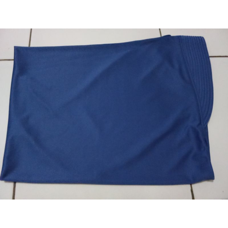 Bergo biru denim