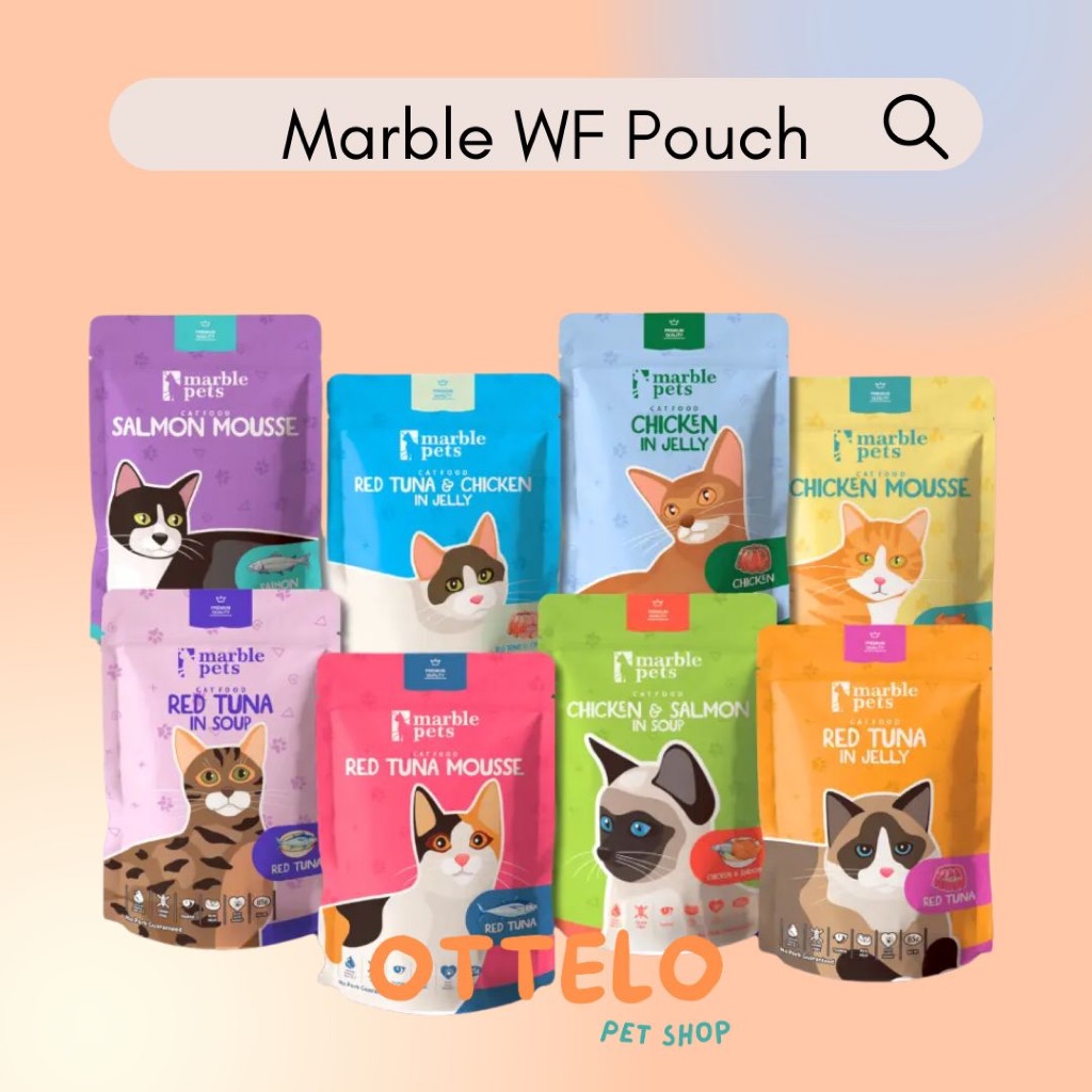 Marble Pets Wet Food Pouch / Marble Makanan Basah Chio Pet Kingdom