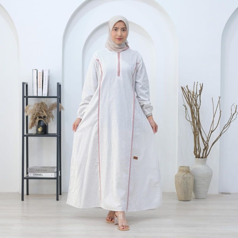 Malika Maxy Gamis Katun by Aseeva