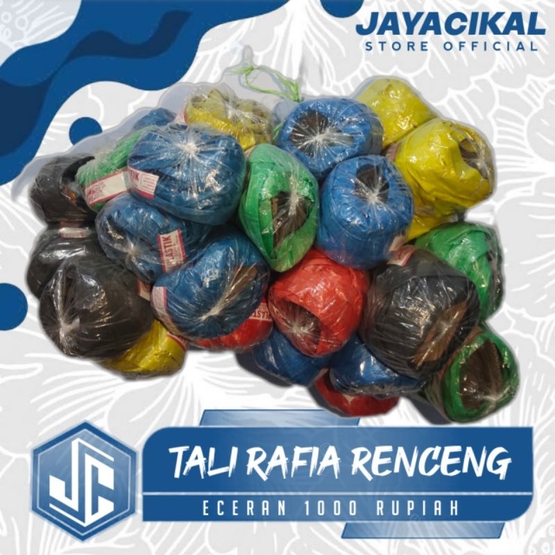 

Tali Rafia Plastik / Tali Pengikat ISI 20 PCS – WARNA CAMPUR
