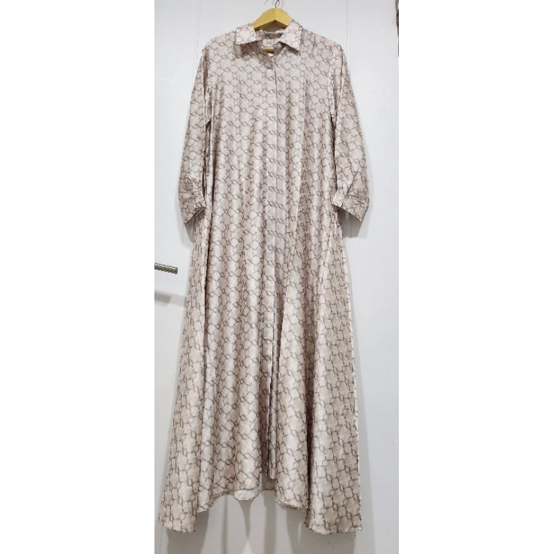 WEARING KLAMBY MONOGRAM DRESS