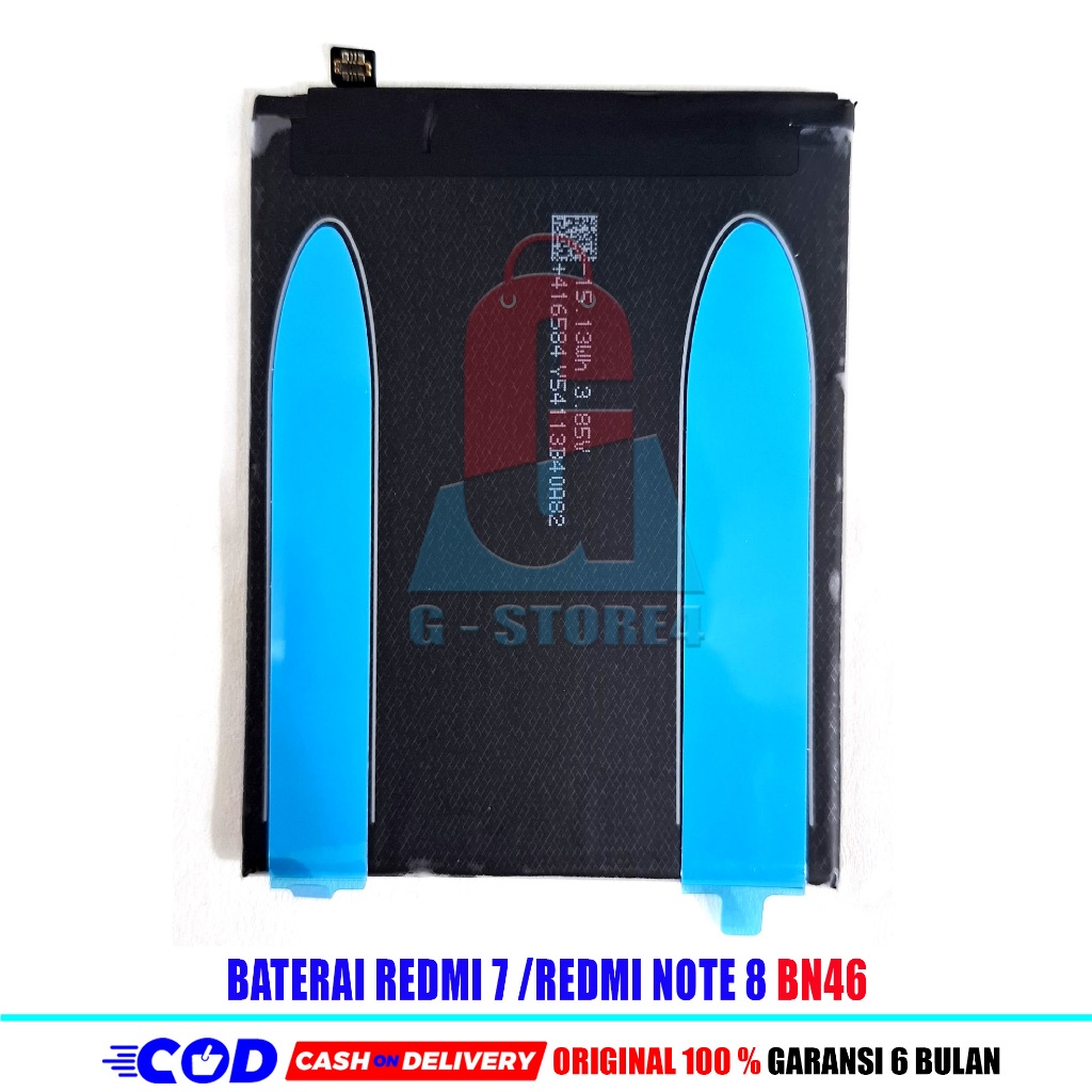 Baterai Baterai Batere Xiaomi REDMI 7 / REDMI NOTE 8 BN46 Asli (Original 100%) batere batre battery