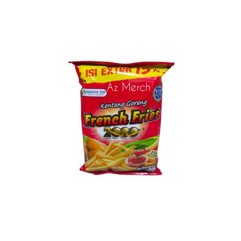 

Stt French Fries 2000 Snack Kentang Goreng Kemasan 30gr+15%