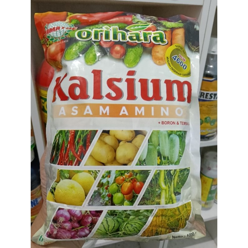 Orihara 1kg - Kalsium plus Asam amino + Tembaga + Boron Anti Rontok dan Pelebat Buah