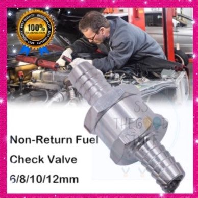 55STOK TERBARU Katup Satu Arah Bensin Solar One Way Valve Non Return Che Valve Motor