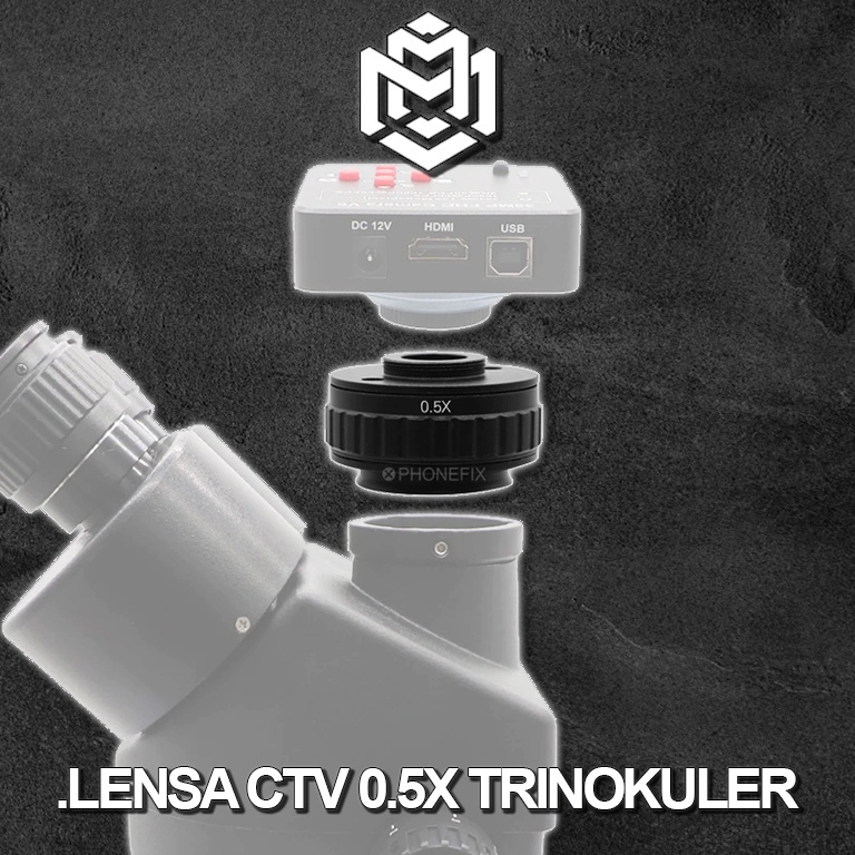 55TOP SALE Lensa CTV 5x Trinokuler  LENSA SAMBUNG TRINOKULAR MICROSCOPE MCN CTV25 5X ORIGINAL  Adapt