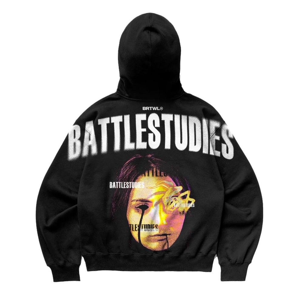 55SALE BRTWL  HOODIE BOXY OVERSIZE  BATTLESTUDIES