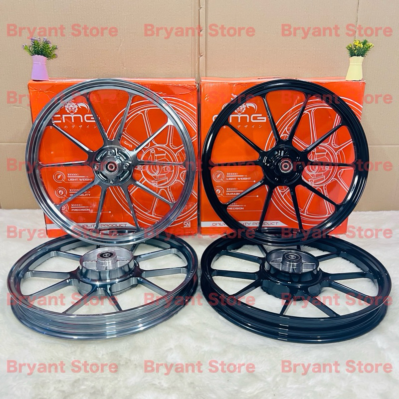 CMG RACING ORIGINAL VELG MODEL EXACT PALANG 10 CNC JUPITER Z MX OLD F1ZR VEGA R ZR 160x17 160x17 160