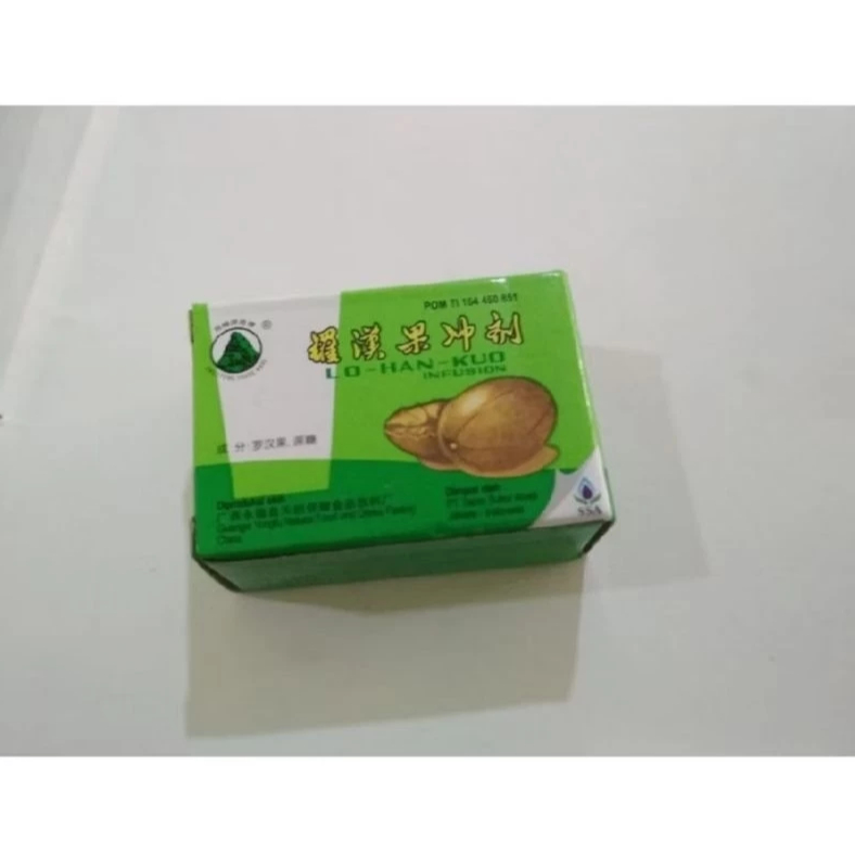 

ECERAN PER PCS LOHANKUO INFUSION SSA SARAS LO HAN KUO TEH HERBAL ALAMI PANAS DALAM BATUK
