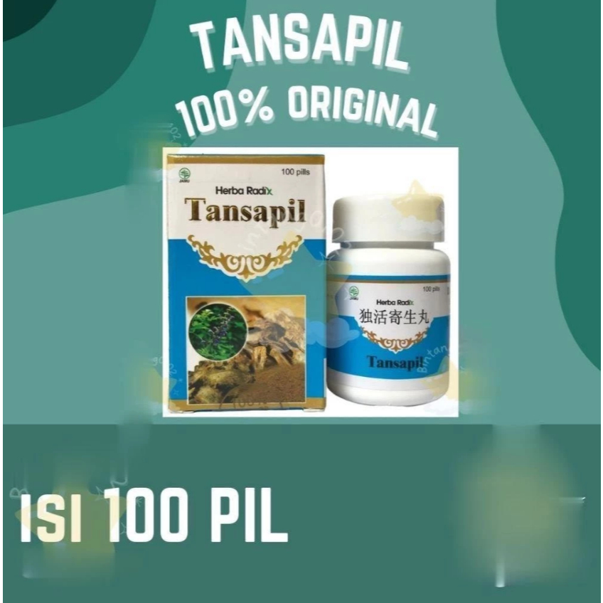 Tansapil Obat Nyeri Sendi, Lutut, Pinggang, Otot Kaku dan Pegal Linu