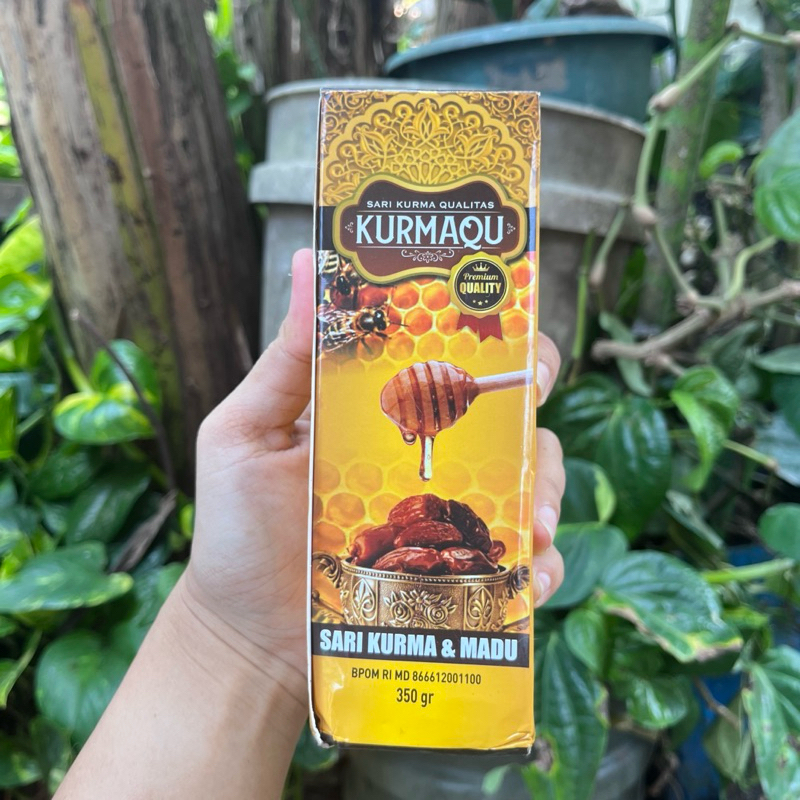 

Sari Kurma Kurmaqu Madu Kurma Asli 350gr