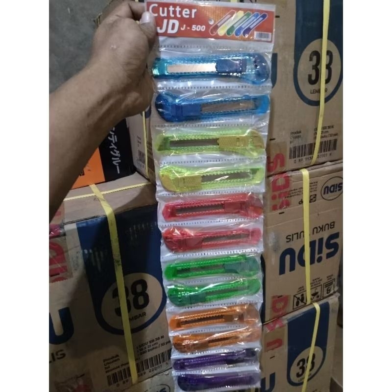 KARTER BESAR JD STENLIS PERLEMBAR 12 PCS